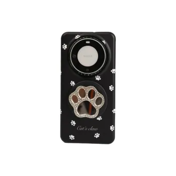 Wei Xin Acrylic Material Full Screen Cat Paw Magnetic Stand Phone Cases Compatibility With Huawei Mate 70/60 Pro/Pro+
