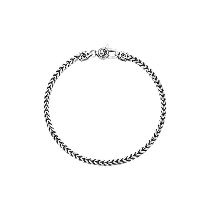 MYSH S925 Silver Bracelets Men's-2