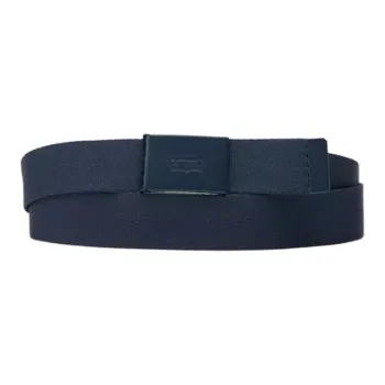 Levi's Polyester Recycled Polyester Belt Unisex Black Width 3.5CM