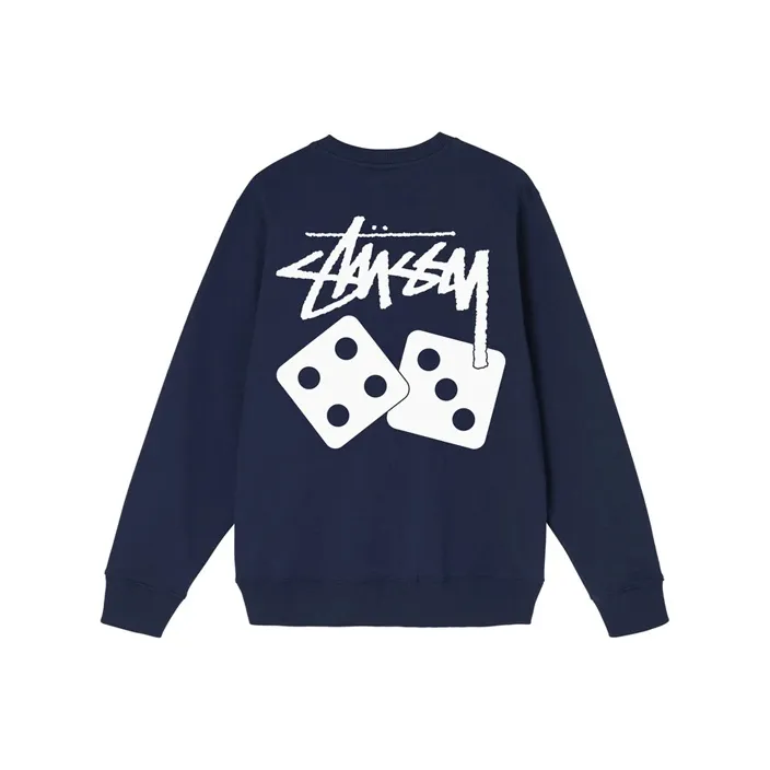 Stussy Dice Pigment Dyed Crew-7