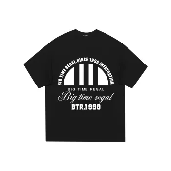 BIG TIME REGAL T Shirt Unisex Black