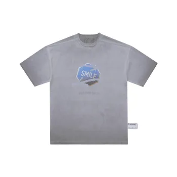 SMILEREPUBLIC T Shirt Unisex Gray