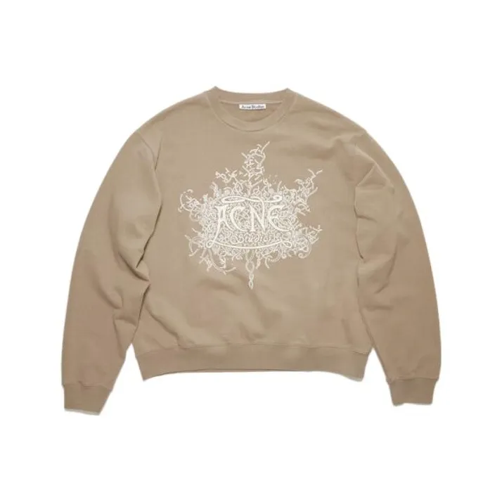 Acne Studios Logo Printed Crewneck Sweatshirt-0