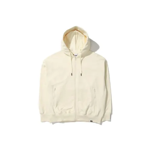 FILA Sweatshirts Unisex Beige Yellow