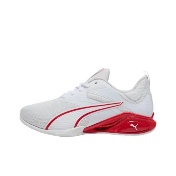 PUMA Neutron Anti Slip Wear Resistant Low Top Casual Shoes Men's White Red