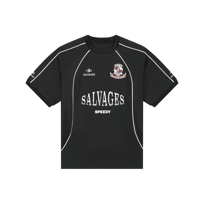 THE SALVAGES FASHION CLUB T Shirt Unisex Black-0
