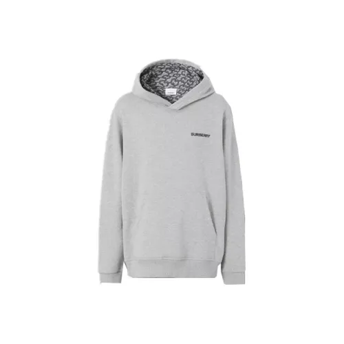 Burberry Sweatshirt Unisex Regular Fit Gray