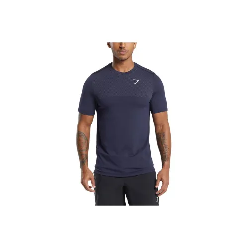GYMSHARK T Shirt Men's Marine Blue