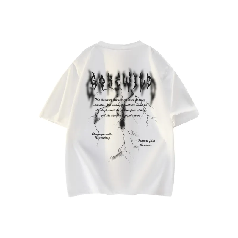 Small Columns Under The Sea T Shirt Unisex White-4