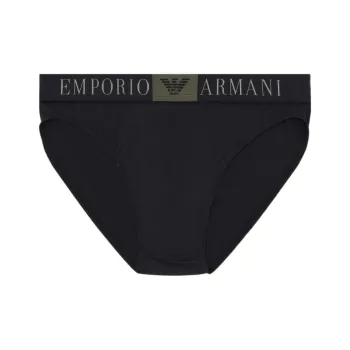 EMPORIO ARMANI Asv Box Eagle Organic cotton Briefs