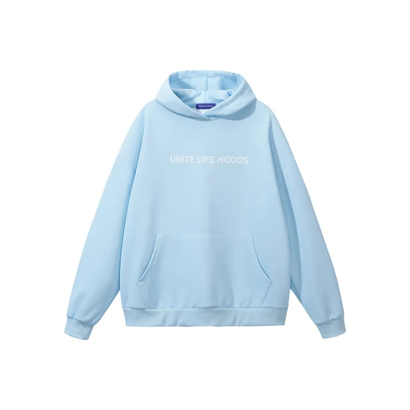 Unite Life HOODS Sweatshirt Unisex Black-20
