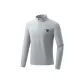 [Quick-Dry Antibacterial]Light Gray (Tf Black Blue Facial Design Chest Logo)