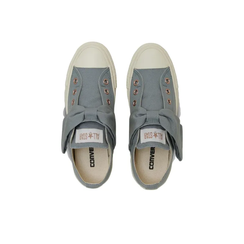 Converse ALL STAR RIBBONSTRAP Lightweight Low Top Canvas Shoes Women's Blue Gray-2