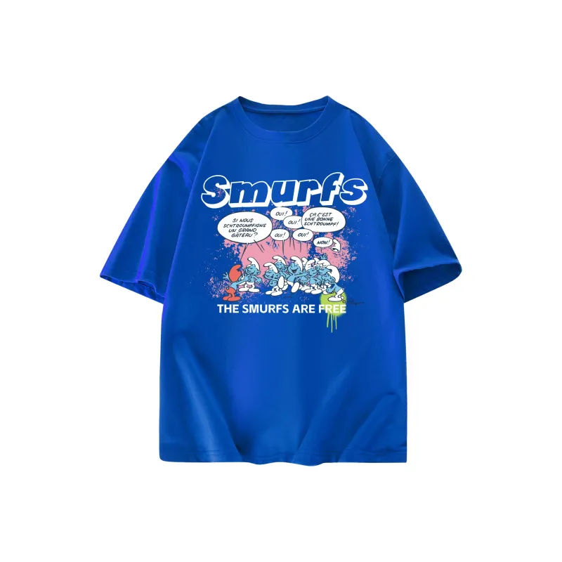 The Smurfs T Shirts Unisex-16