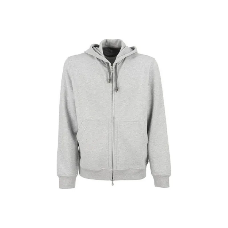 Brunello Cucinelli Zipped Drawstring Hoodie-0