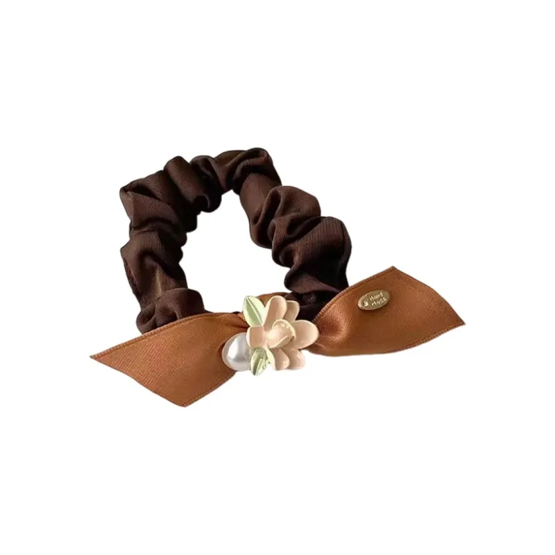 DAISY BEAUTY Silk Yarn Hair Tie Women's-6