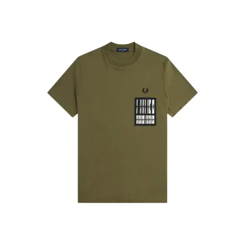 FRED PERRY T Shirts Men Green