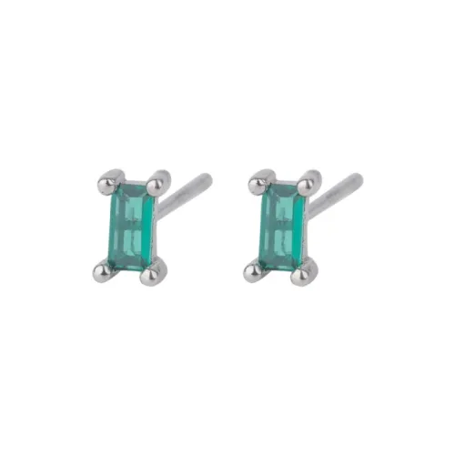 Universe Search S925 Silver Stud Earrings Women's