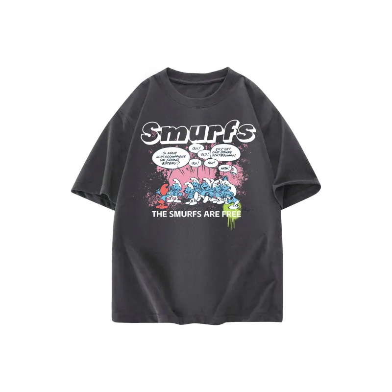 The Smurfs T Shirts Unisex-12