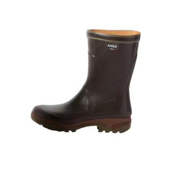 AIGLE PARCOURS 2 Rain Boots Unisex Mid Top Yellow