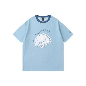 LAMLICKA T Shirts Unisex Blue