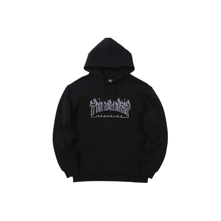 Thrasher Sweatshirts Unisex Black-0