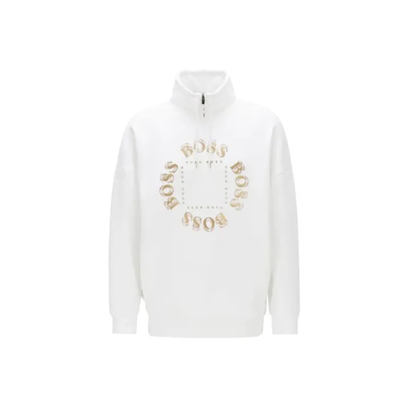 HUGO BOSS Sweatshirt Men's White-0