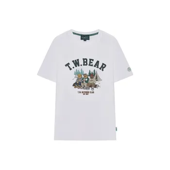 Teenie Weenie Men T Shirt Unisex Ivory White