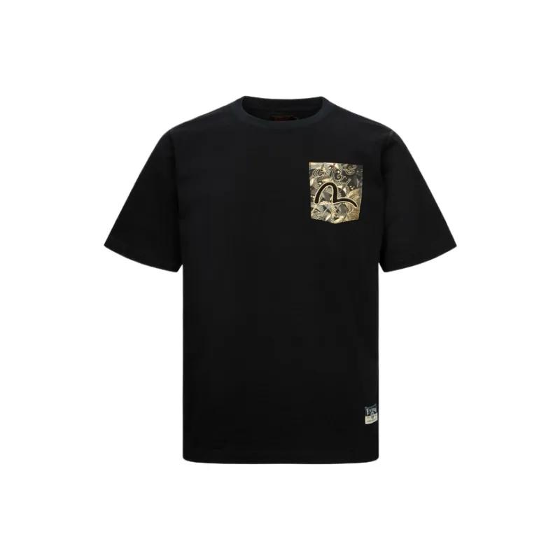 EVISU Auspicious Cloud Embroidery T shirt-4