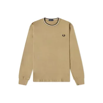 FRED PERRY T Shirts Men Camel