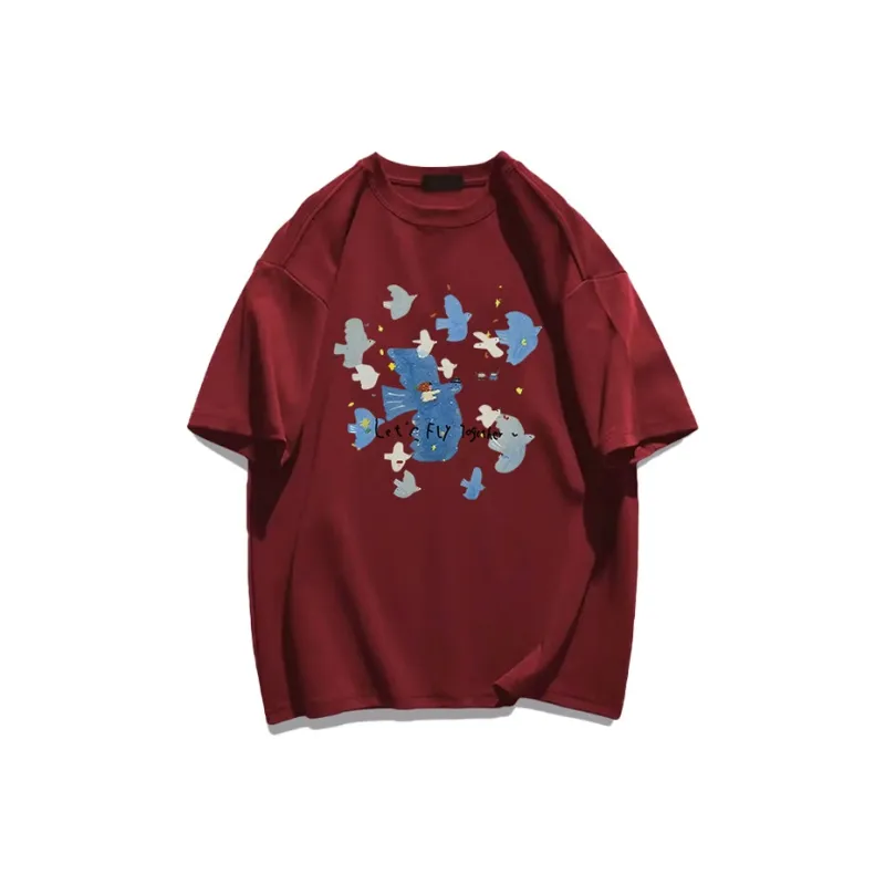 Cotton shopping T Shirts Unisex-6