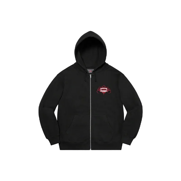 Supreme X Hysteric Glamour Zip Up Hooded Sweatshirt-0
