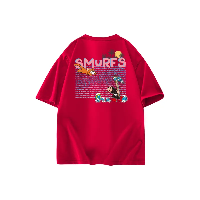 The Smurfs T Shirts Unisex-8