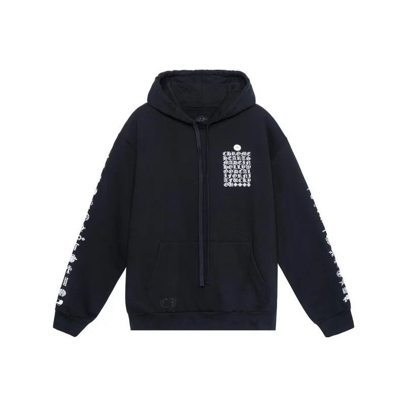 Chrome Hearts Multi Logo Pullover Hoodie-0
