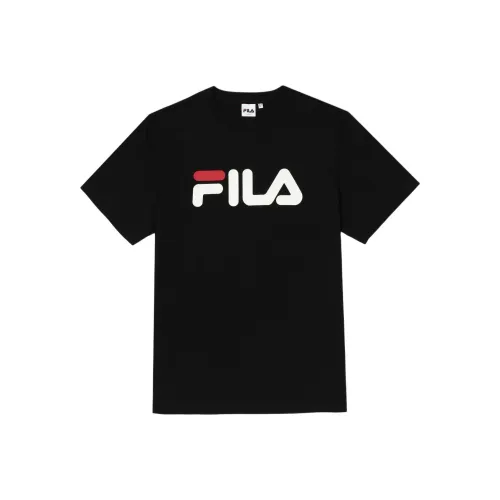 FILA T-Shirts Unisex Black