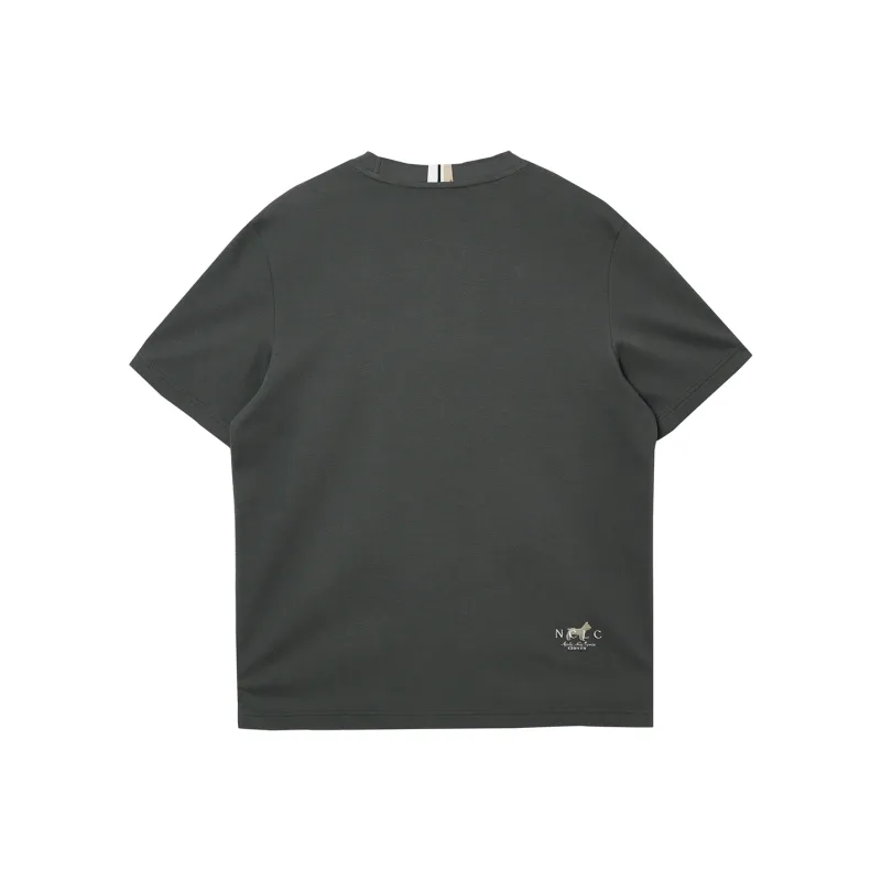 JACK JONES· T Shirt Men's E44 Black Sandy-1