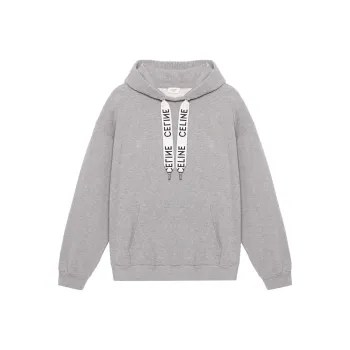 CELINE Loose Sweatshirt In Cotton Fleece