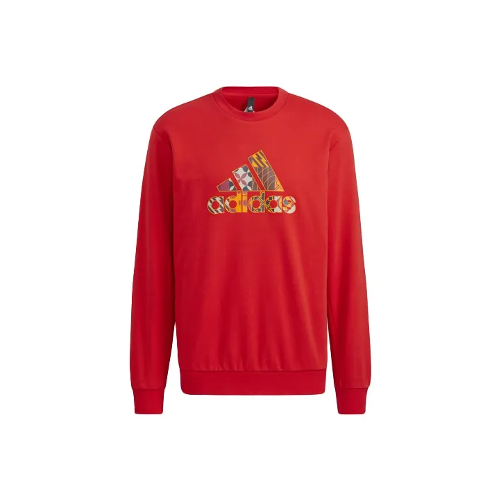 Adidas CNY Sweatshirts Men Red-0