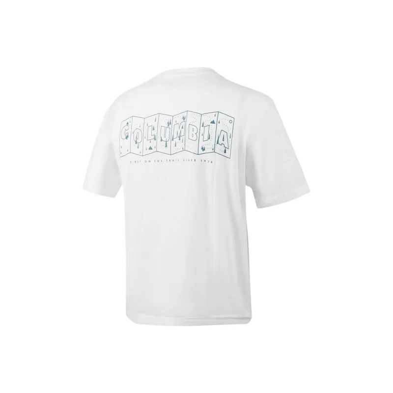 Columbia City Outdoor Collection SS25 T Shirt Men's White-1