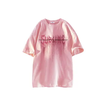 Warrior Ride The Wind Collection Open Ended Smile Collection T Shirt Unisex Pink