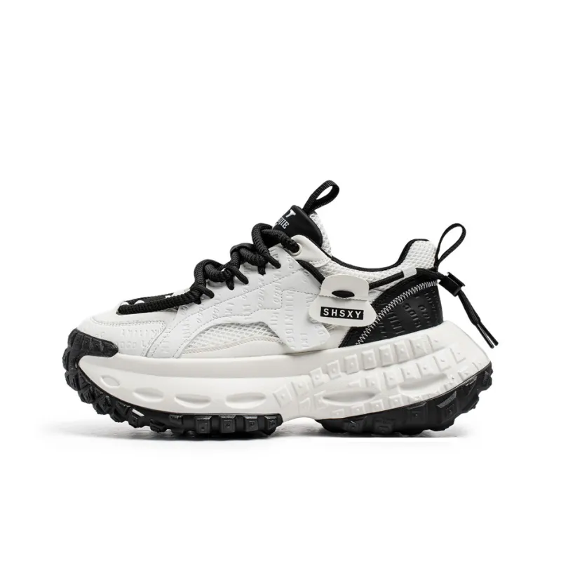 Grumpy Ram Breathable Height Increasing Low Top Chunky Sneakers Men's-5