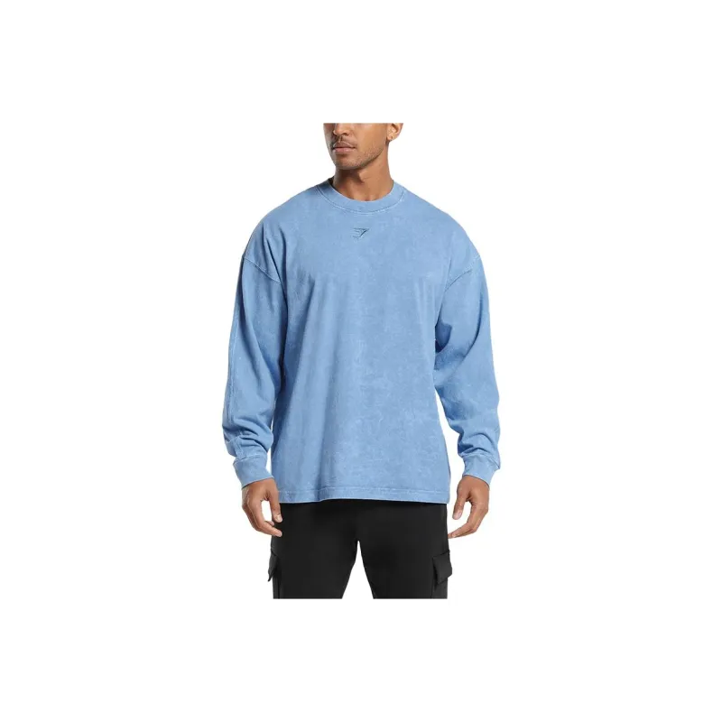 GYMSHARK T Shirts Men Blue-0