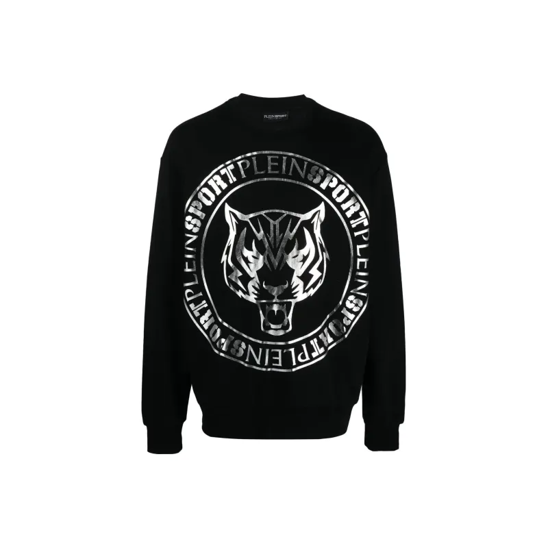 PLEIN SPORT Tiger Logo print Sweatshirt-0