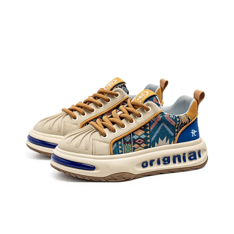 ROBINHOOD Coverage Slip Resistant Cushioning Abrasion Resistant Low Top Skateboard Shoes Men's-8