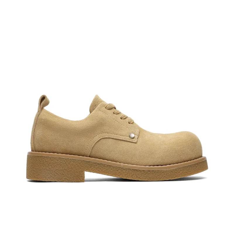 KUNGFUDEER Dimensional Player Slip Resistant Height Increasing Low Top Casual Shoes Unisex-1