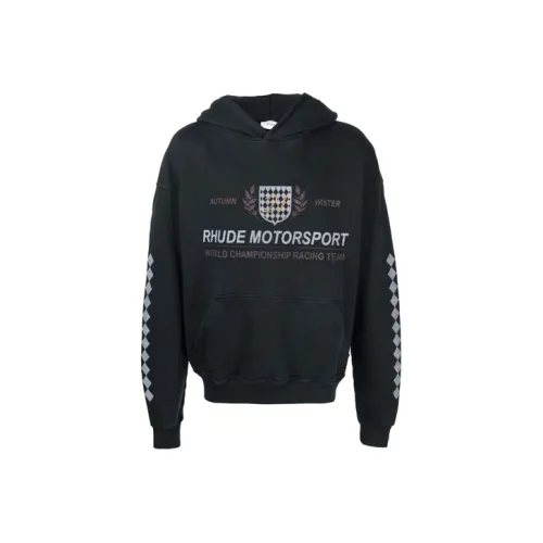 RHUDE Motor Crest Hoodie