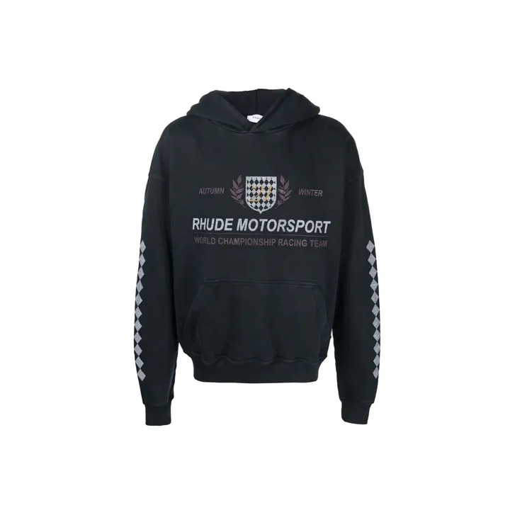 RHUDE Motor Crest Hoodie-0