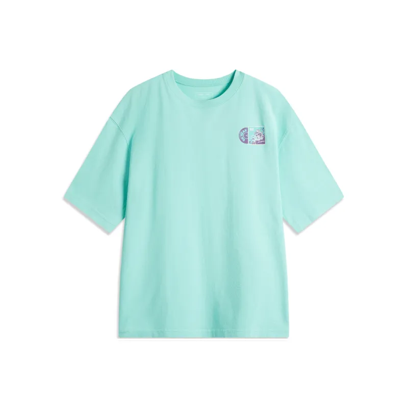 LiNing T-Shirt Unisex Ceramic Turquoise-0