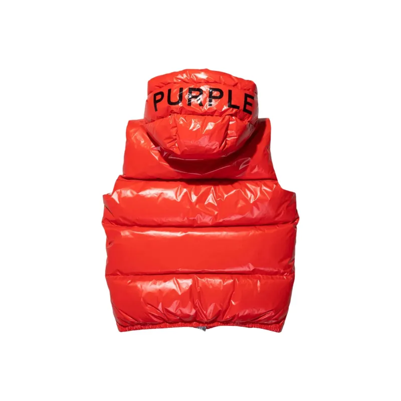 PURPLE BRAND Nylon Puffer Vest-1