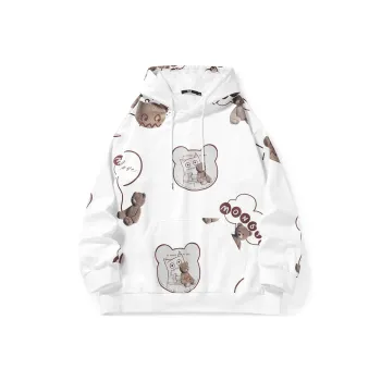 Bt Hooded Loose Fit Sweatshirt Fall And Winter Unisex